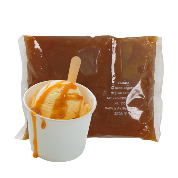Garniture Premium Caramel Sundae - 5X1L/CS - par McLean Canada