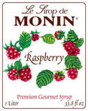 Raspberry - Monin - Premium Syrups and Flavourings - Canadian Supplier