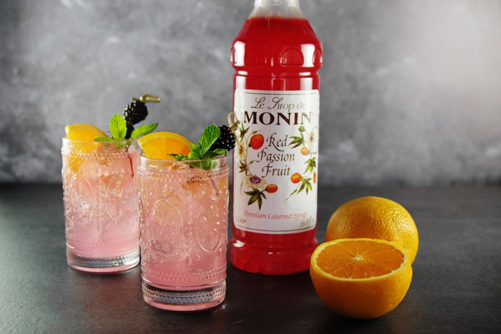 Red Passion Fruit - Monin - Premium Syrups and Flavourings Canada