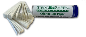 Stera-Sheen Chlorine Test Strips for Restaurants, Foodservice - Pack of 100 Test Strips - Canada