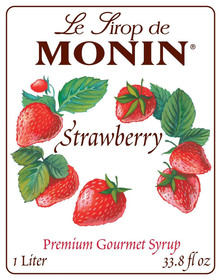 Strawberry - Monin - Premium Syrups and Flavourings