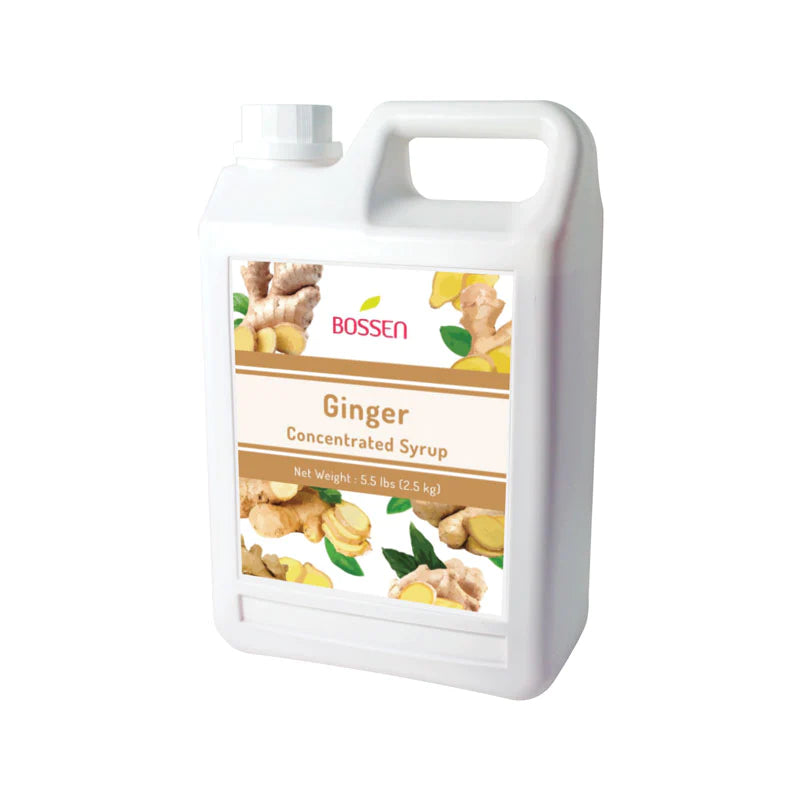 Ginger Syrup 2.5kg (5.5 Lbs.) - Canadian Supplier