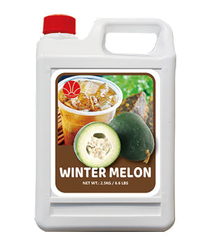 Winter Melon Fruit Puree Syrup for Bubble Tea, Smoothies, Cocktails 5KG (11 Lbs) Jar